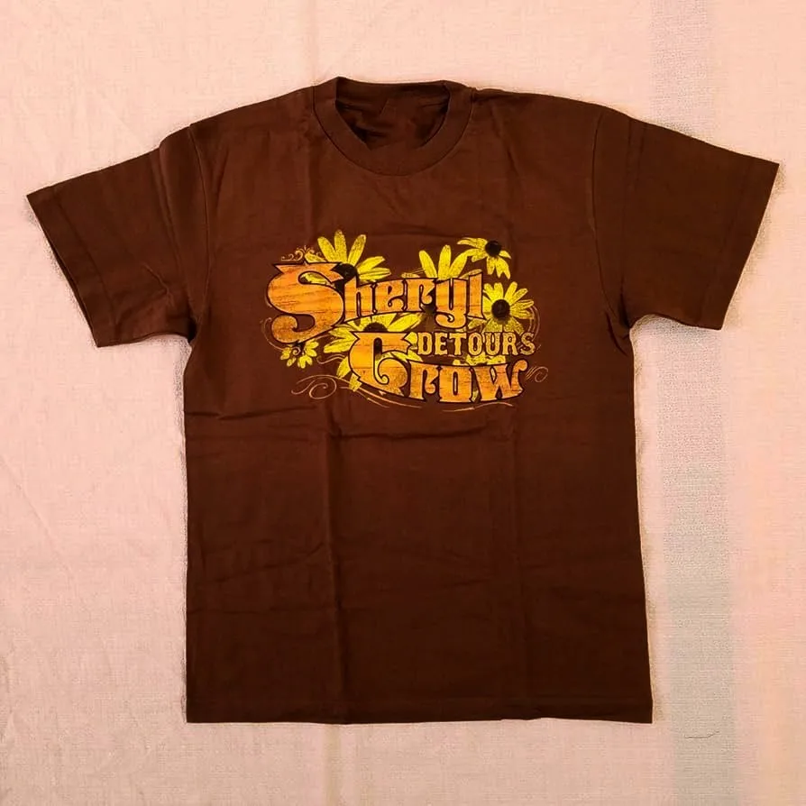 00s Detours Concert Sheryl Crow For Fan T-shirt All Size S to 5XL 2F2038