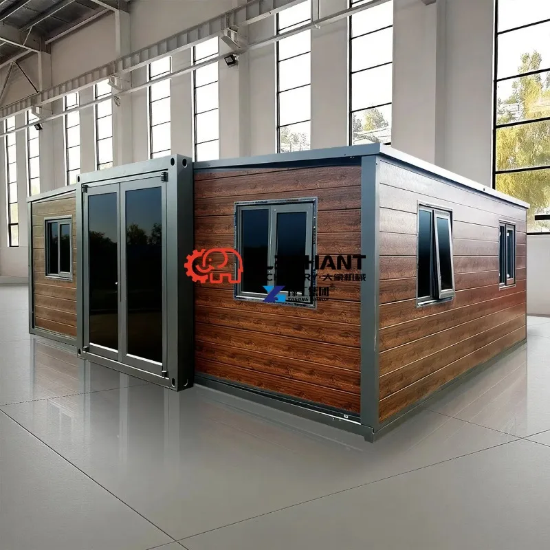 Prefabricated Light Steel Integrated Fold/Folding Movable Tiny Capsule Living Transportable Camping/Camp 20/40FT Low