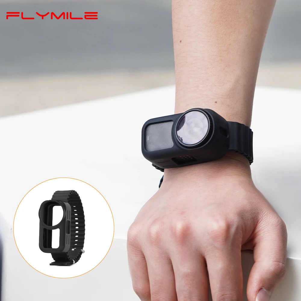 Flymile Nano-Erweiterungsgurt, tragbare Kamera-Silikonhülle für DJI Osmo Nano, schlagfeste Erweiterungskomponente