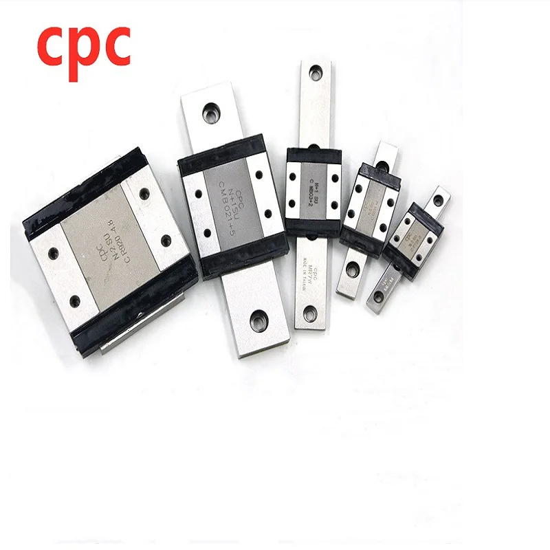 MR7MN   Taiwan CPC stainless steel linear guide block carriage match MR9M MR12M linear rail for 3D printer CNC MR5/7/9/12/15MN