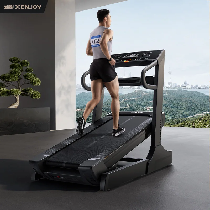 

commercial large slope treadmill XT55 household large marathon training shock absorption silent running equipment