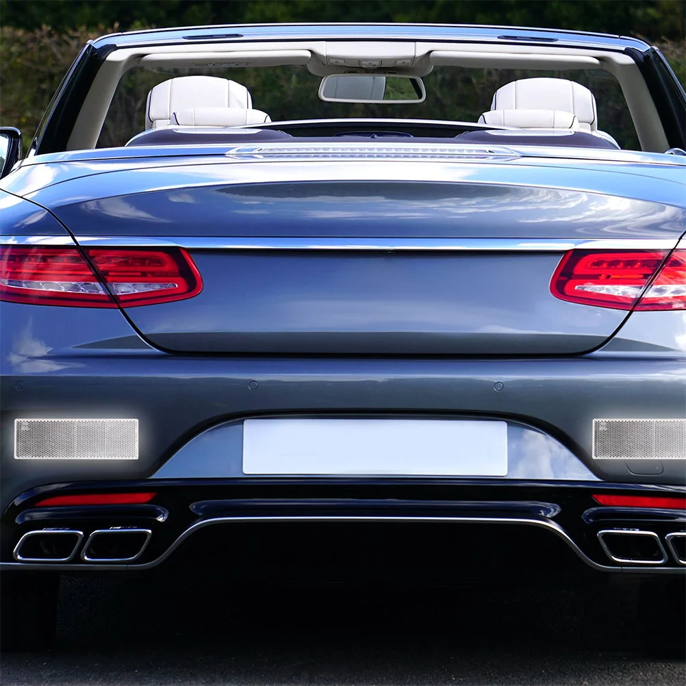 

12Pcs Reflective Tape Car Safety Reflector High Visibility Weather Resistant Adhesive Auto Reflectors for Night Driving