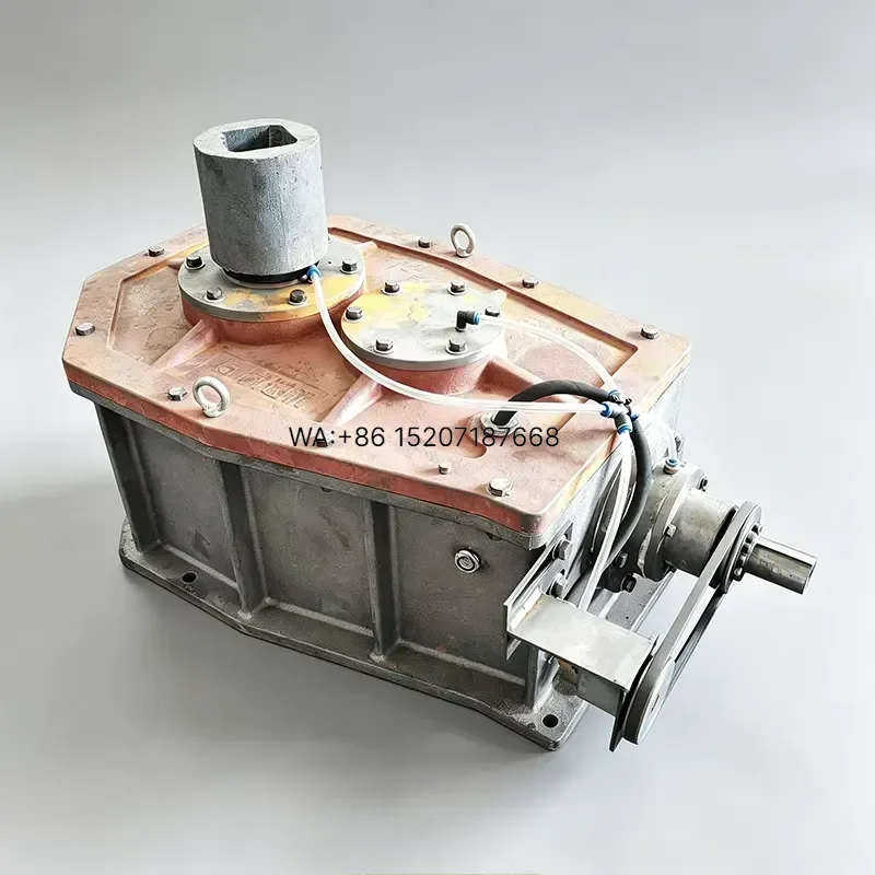 Wmwmnu Wet Pan Mill Spare Parts Gold Stamp Round Gearbox Mineral Ore Grinding Mill Speed Reducer Accessories