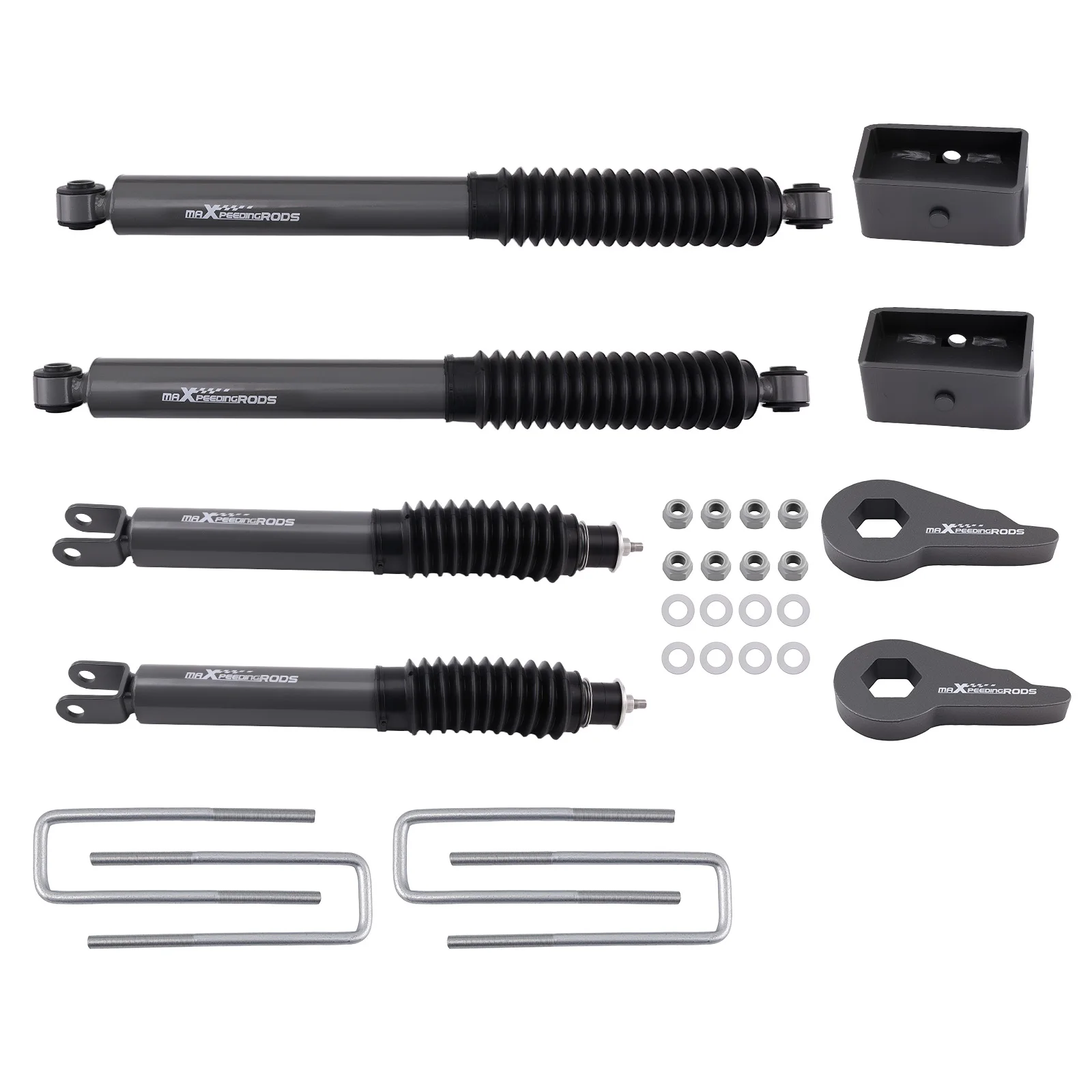 Kit de Elevação Ajustável de 1 a 3 Polegadas para Chevrolet Silverado GMC Sierra 1500 99-06
