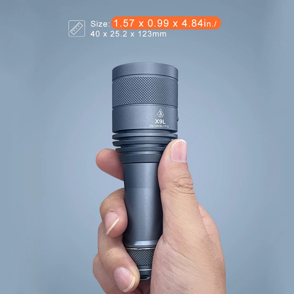 LUMINTOP FW21 X9L 2.0 5600 Lumen LED Flashlight