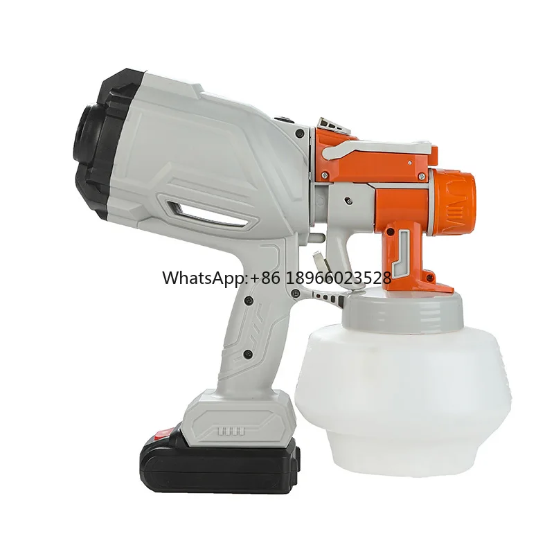 

550W HVLP New Design High Quality Portable Airless Electric Battery Power Spray Guns for Wall/Furniture