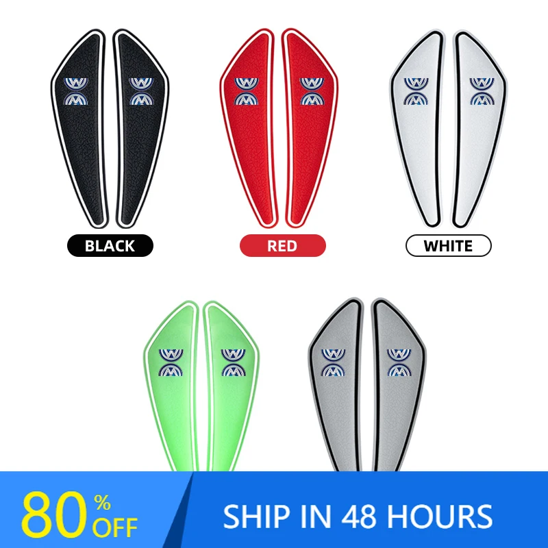 

Car Door Anti-collision Bumper Strip Trim Protector Stickers For Volkswagen VW Golf Polo Tiguan Jetta Touran Passat Bora Beetle