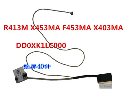 Kabel Flex Layar Video untuk ASUS X453MA X453SA X453 X453S X453M X403MA R413M F453MA Laptop LCD LED Layar Pita Kabel Kamera