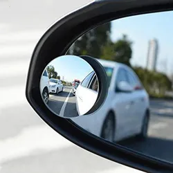 Car Blind Spot Mirror Adjustable 360 Degree Wide Angle Exterior Automobile Convex Rear View Mirrors Two Sides Parking Mirror