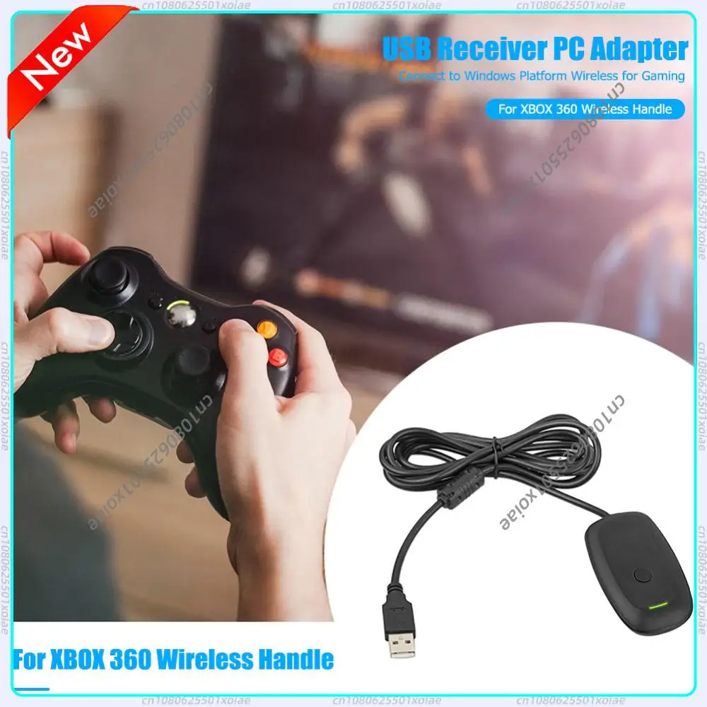 Controlador de Consola de Juegos Profesional, Receptor para PC, Accesorios de Juego, Gamepad Inalámbrico, Receptor USB para Xbox 360, Mando Inalámbrico