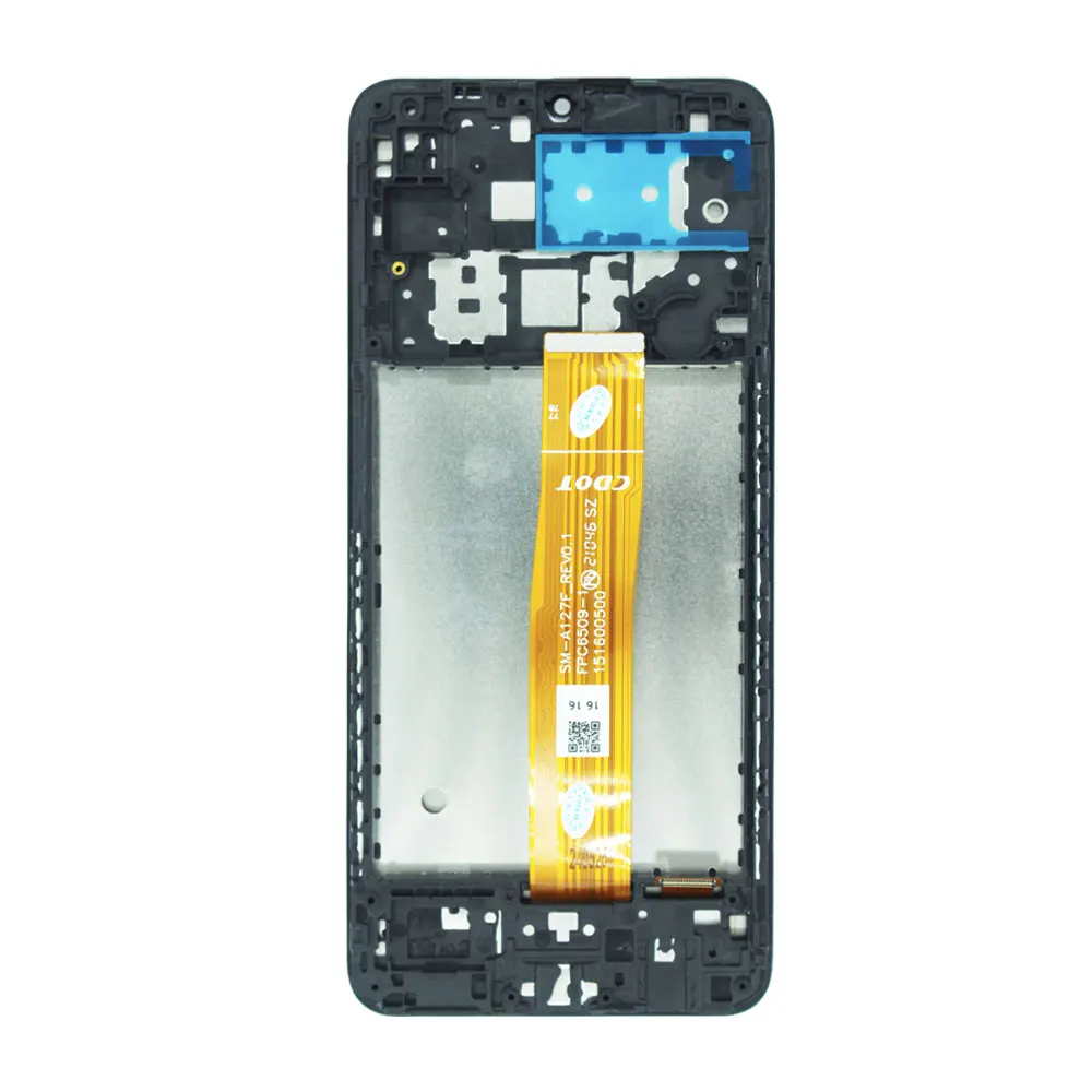 Wyświetlacz LCD z ekranem dotykowym i digitizerem z ramką do Samsung Galaxy A12 Nacho A127F A127M A127U — zdjęcie produktu 4