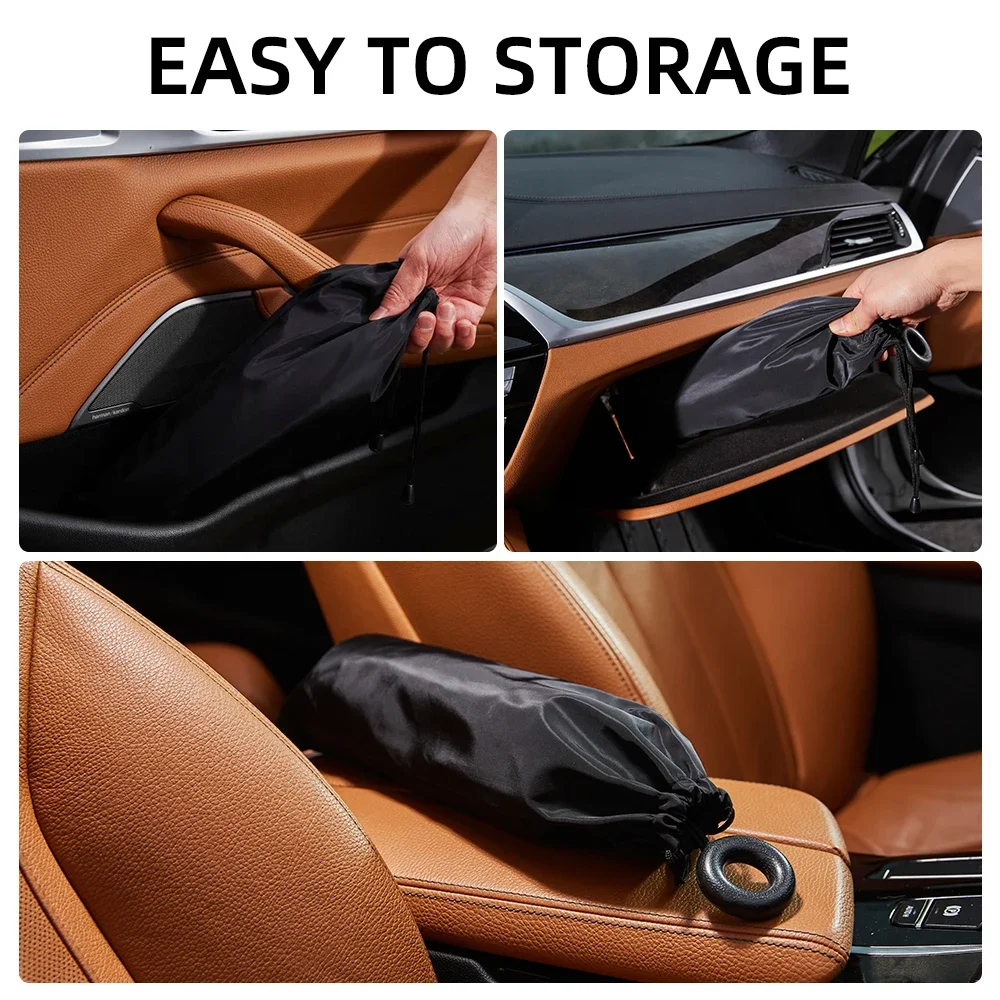 Auto Windscherm Zon Schaduw Paraplu Opvouwbare Zonnescherm Voorruitkap Voor UV Ray Block Warmtebescherming Parasol Voorruit Straling en Warmte