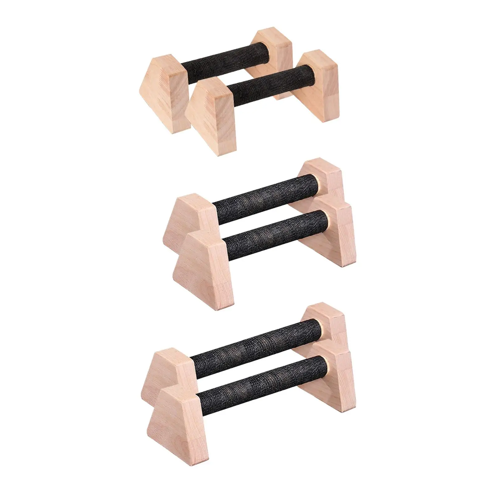 2x push up stands handstand treinamento de madeira para homens treinamento de força superior do corpo paralelos pushup barras equipamentos fitness em casa