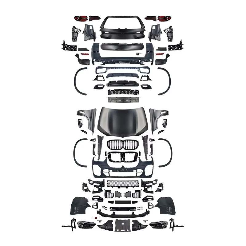 Tegarry  X5 E70 Full Bodykit Upgrade Parts (2008-2013) PP Material Protection & Decoration Full Set