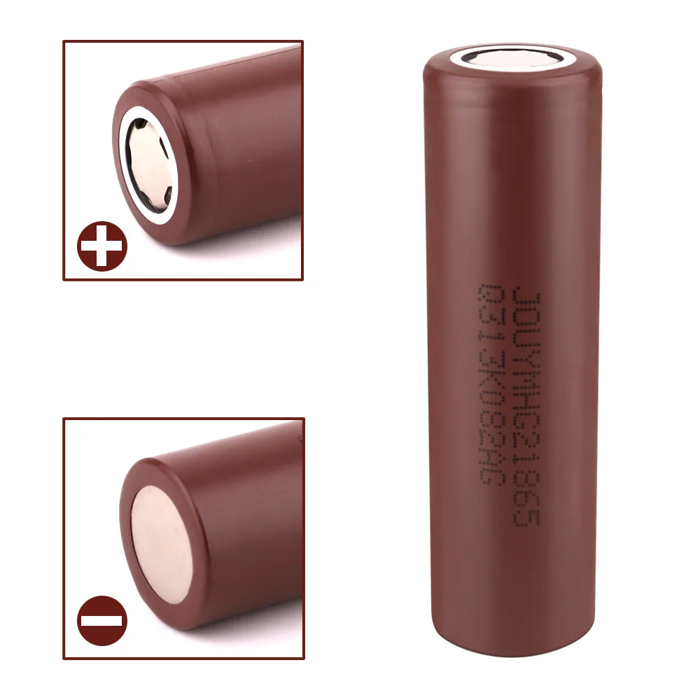 1-10PCS HG2 3000MAH 3.7V 18650 bateria recarregável Li-ion baterias alta corrente descarga poder lítio celular