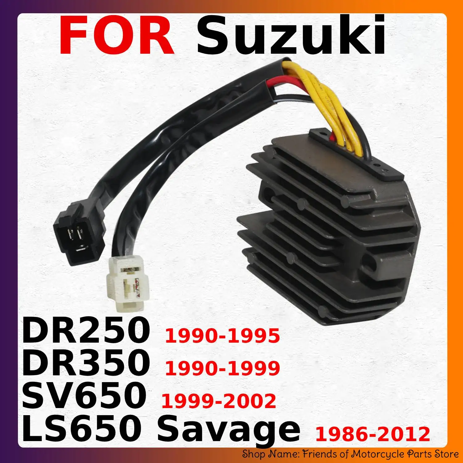 Motorcycle Regulator Rectifier For Suzuki DR250 DR350 SV650 LS650 Savage
