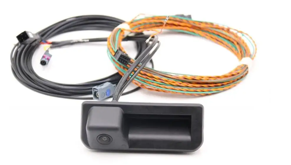 Highline Trunk Handle Camera - For Audi A1 A3 A4 A5 B9 A6 C7 C8 A7 4G Q2 Q3 Q5 Q7 4M Q8 Backup Rear View Camera
