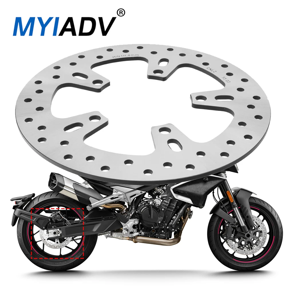 

Motorcycle Rear Brake Disc Rotor Replacement Kit Accessories For CFMOTO 800NK 800MT NK800 MT800 800 NK MT For CF800NK CF800MT