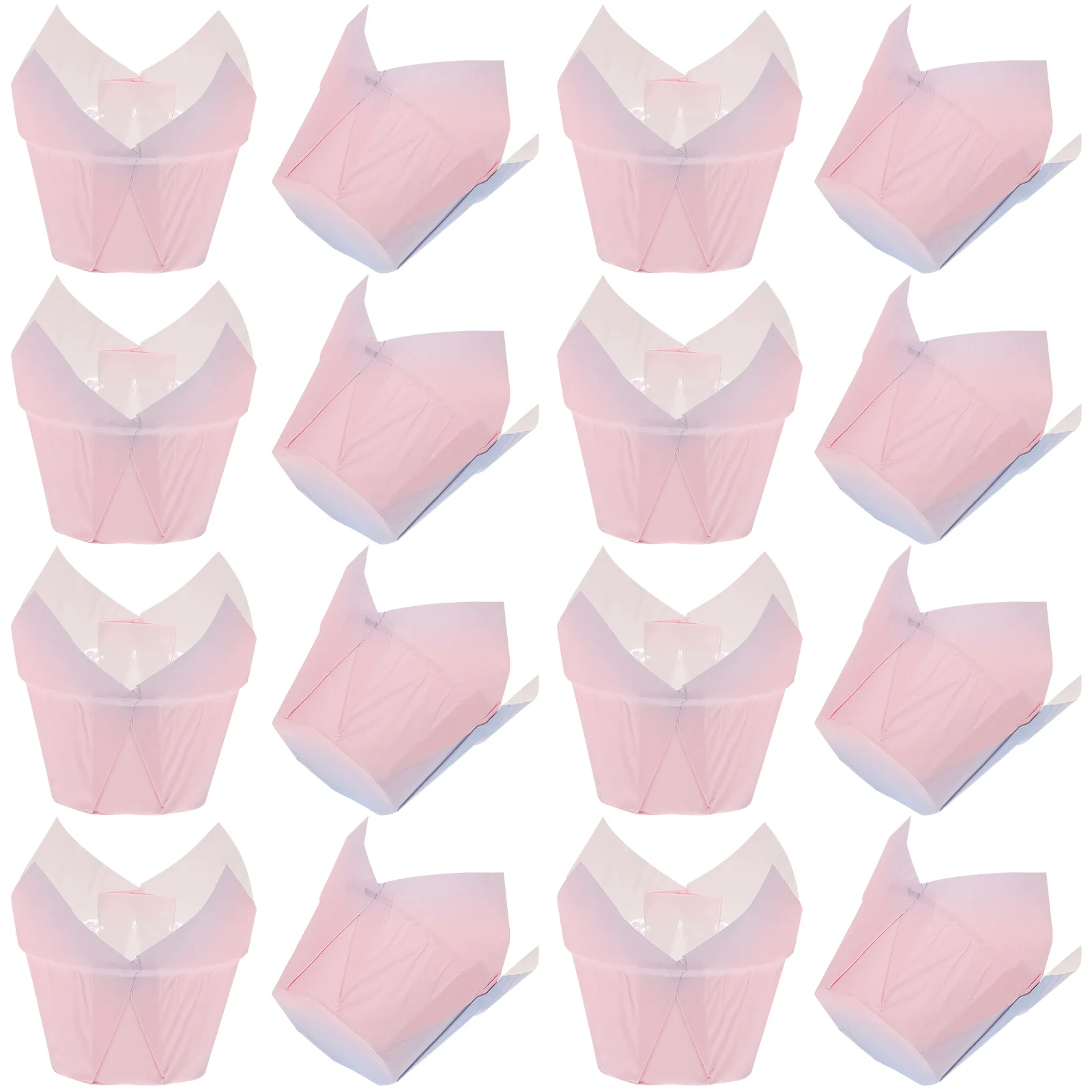 

50 Pcs Cupcake Liners Paper Cups Baking Cases Muffin for Wrappers