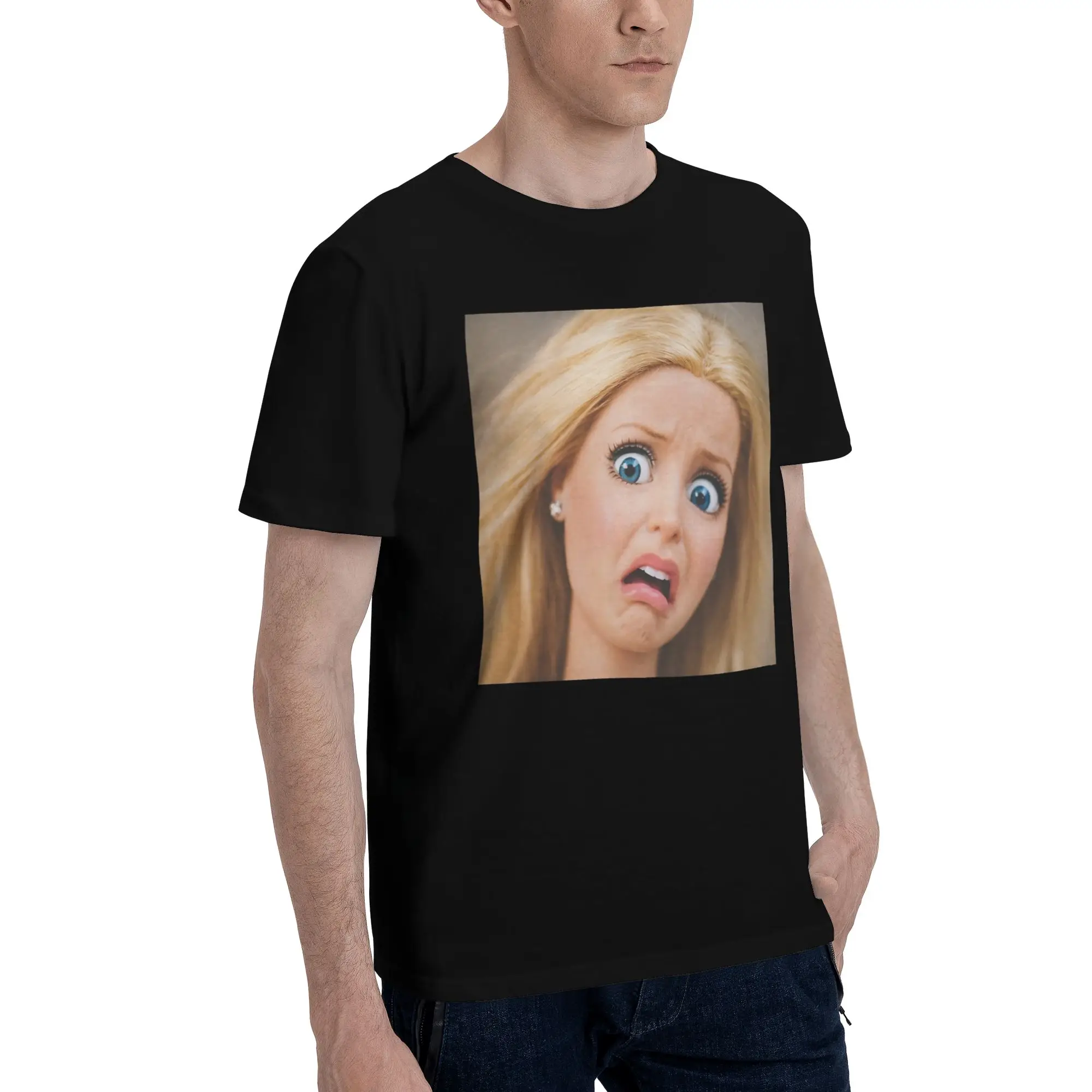 Men Women  Disgusted FACE Meme Shirt Cotton Graphic Printing Tee Shirts  Clothing Outfits