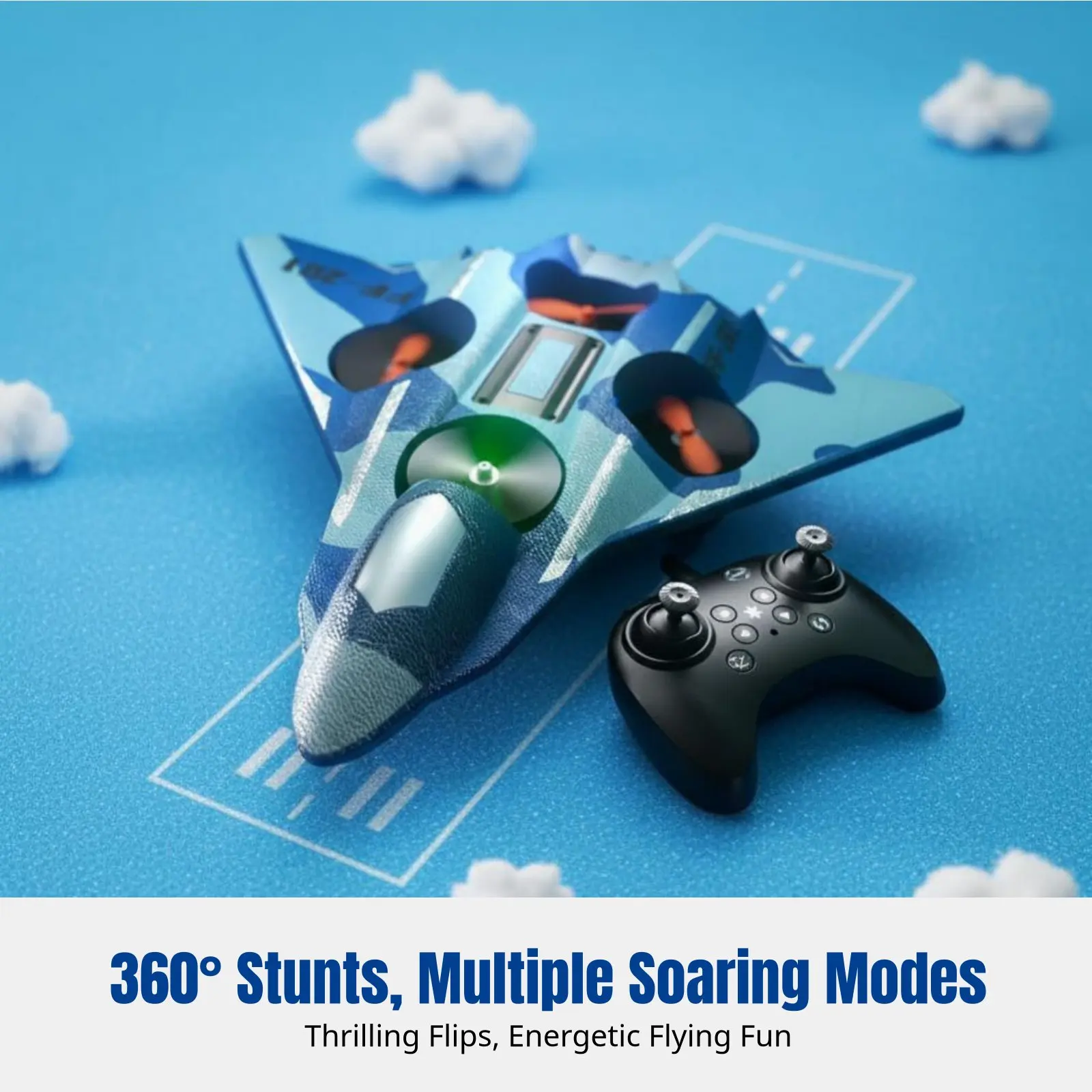 

Перезаряжаемый радиоуправляемый истребитель, ударопрочный пенопластовый дрон, 4-осевой летательный аппарат-игрушка для детей