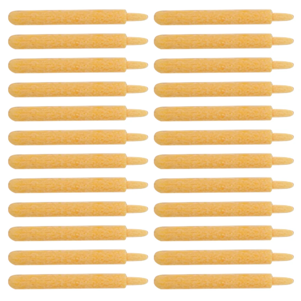 

35 Pcs Paint Pen Replacement Refills Ultrafine Marker Tips Acrylic Nibs Yellow Material For Marking Writing Drawing