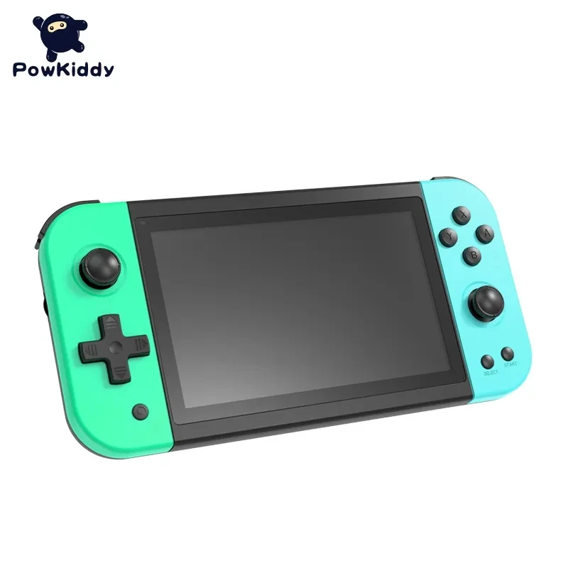 

New POWKIDDY X51 Handheld Game Players 5 Inch HD Screen Retro Video Game Console Cheap Children's Gifts Support Two-Player Games