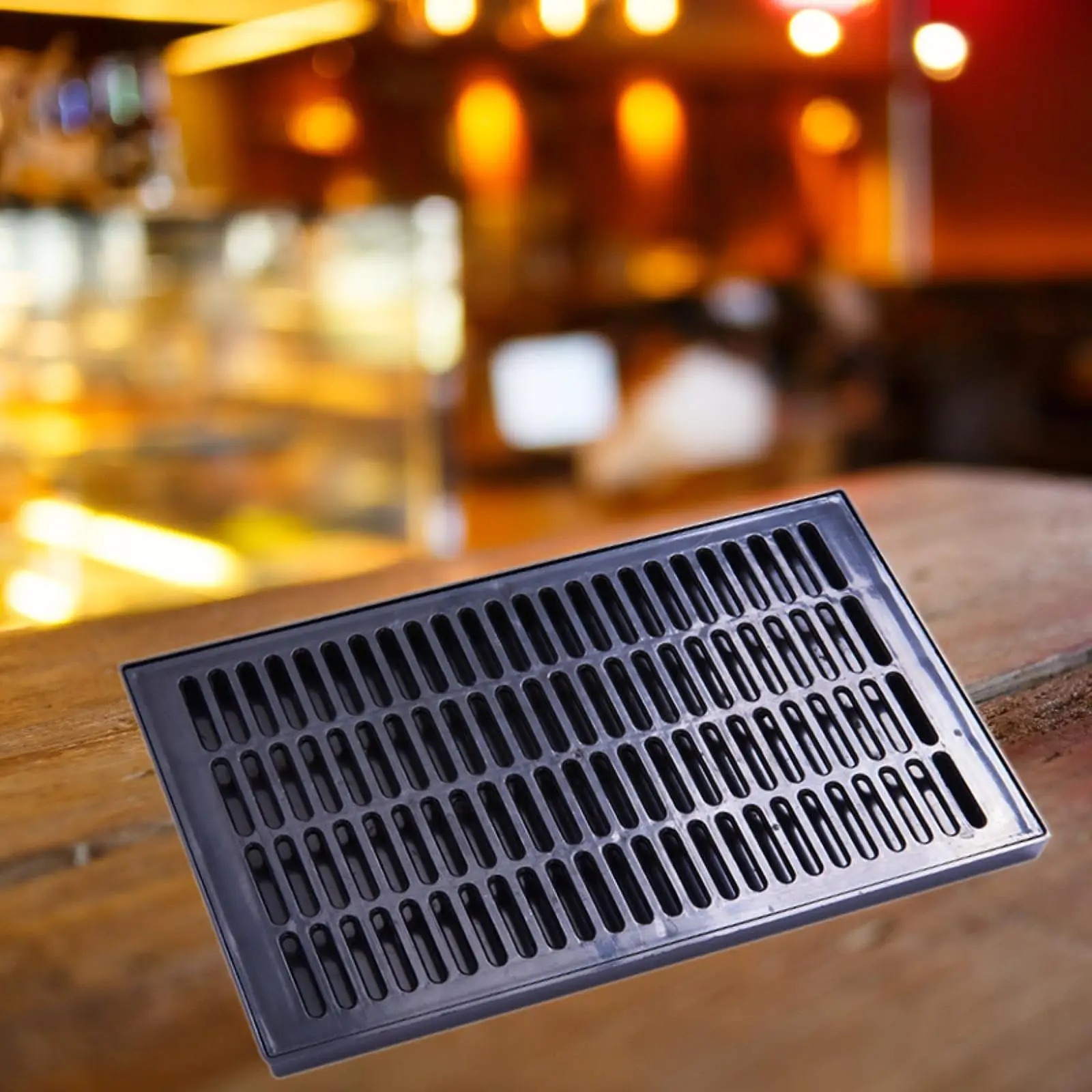 Beer Drip Tray Multifunction Easy Carrying Lightweight Stainless Steel Keg Drip Tray for Restaurant Tea Room Household Hotel