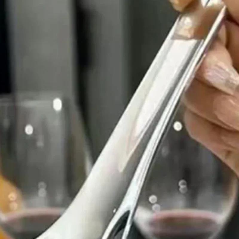 

Stainless Steel Round Spoon Net Red Golden Dinner Long Handle Stirring Dessert Spoons For Kitchen Accessories Gadgets