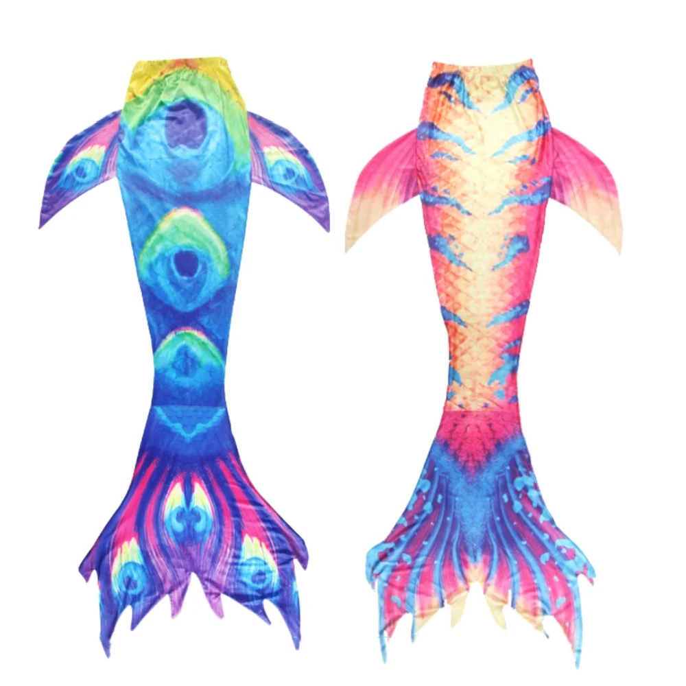 Beauty Fish Tail Swimsuit Beach Pool Party Dress Up Children Role Playing Beach Girls 5 to 10 Years Old view 2