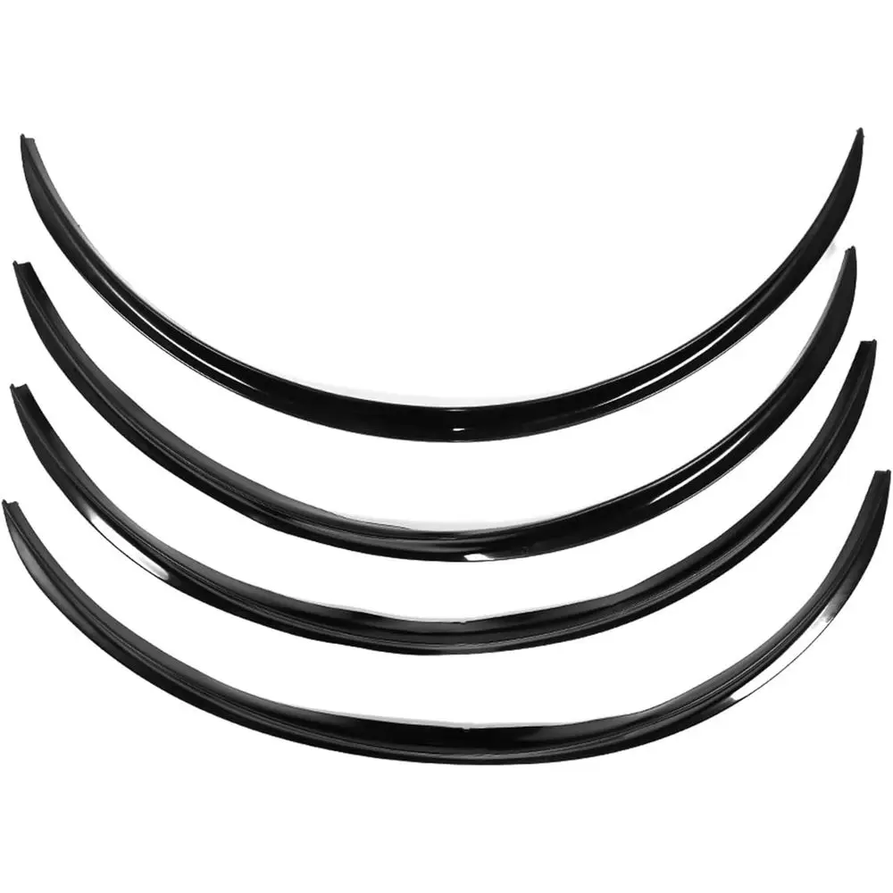 

Wheel Arch Protector Lip Trim, Anti Scratch Protection Cover, Durable Unil it 28.4 Inch or Cars, Trucks, SUVs, Black
