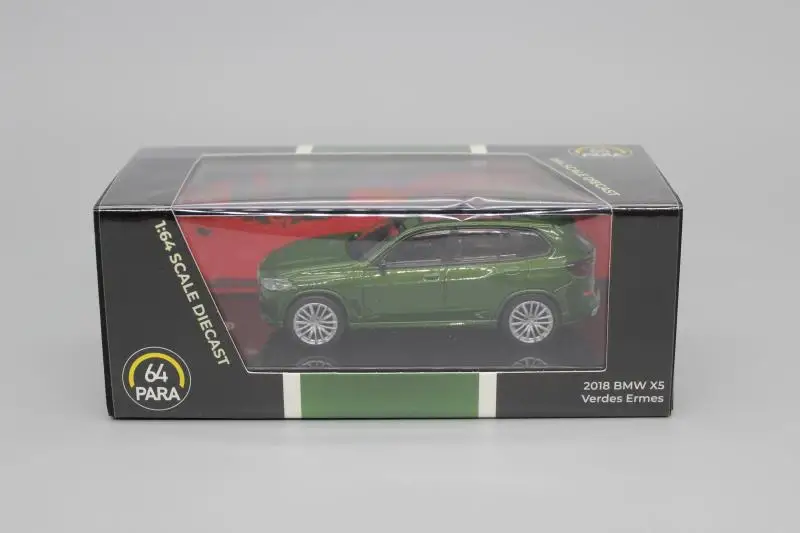 PARA64 1:64  BMW X5 green Limited collection of die-casting alloy car models