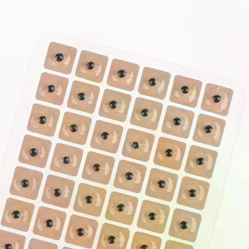 Ear Acupressure Massage Seeds Stickers 600Pcs Adhesive Patches for Office Workers Neck Pain Daily Stress Relief Use
