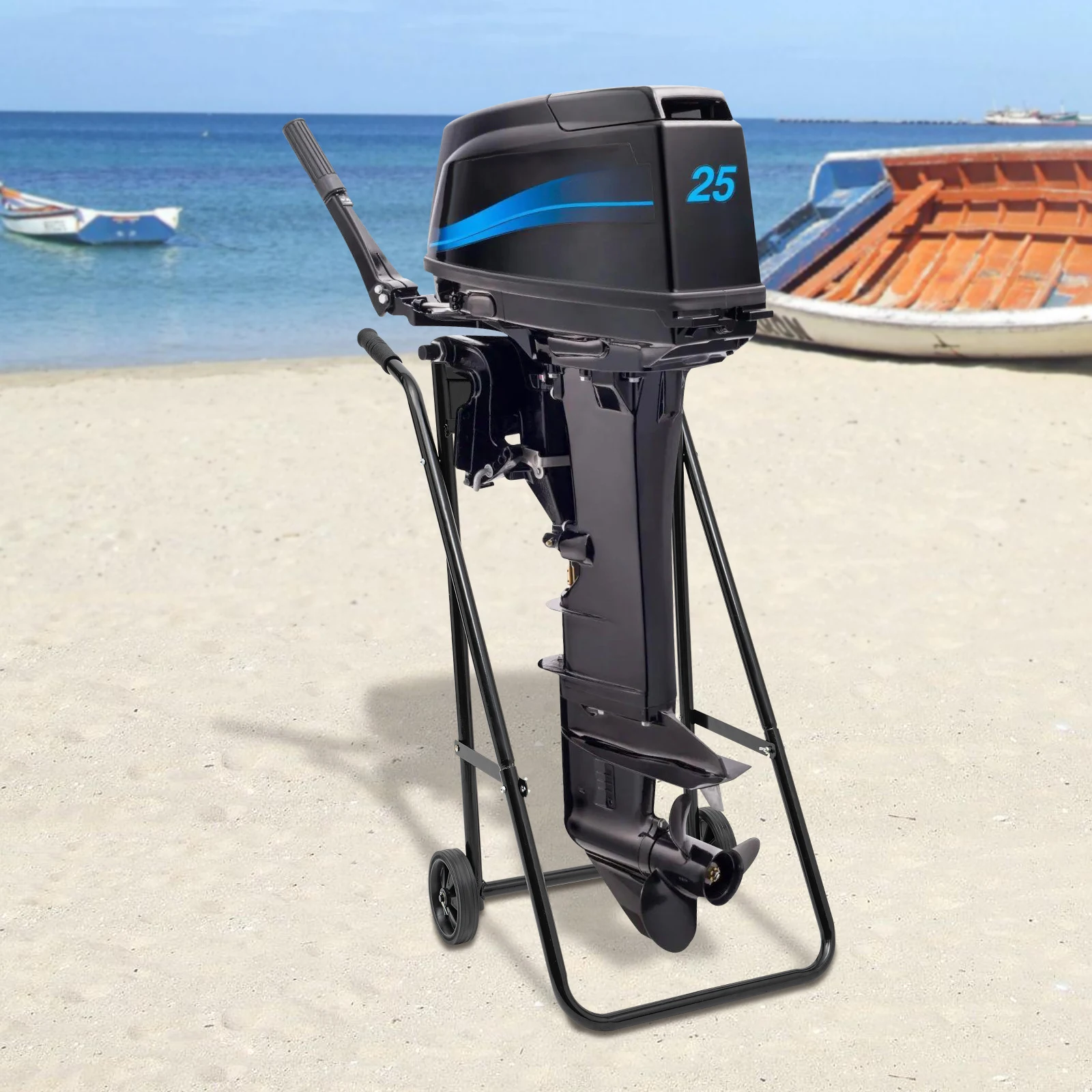 

Transport Dolly Trolley 70KG Heavy Duty Outboard Boat Motor Stand Carrier Cart for Easy Boat Motor for Long-Lasting Use