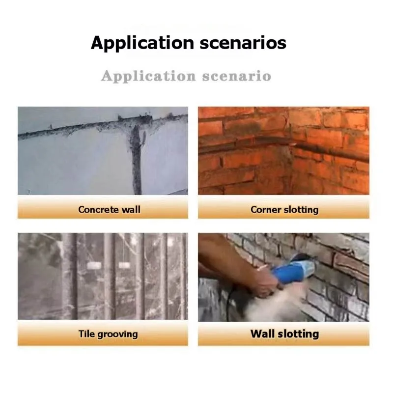 

ABVS High-Quality M14 Adapter Wall Groove Cutting Tool For Angle Grinder Durable For Grooving Walls, Tiles, And Bricks