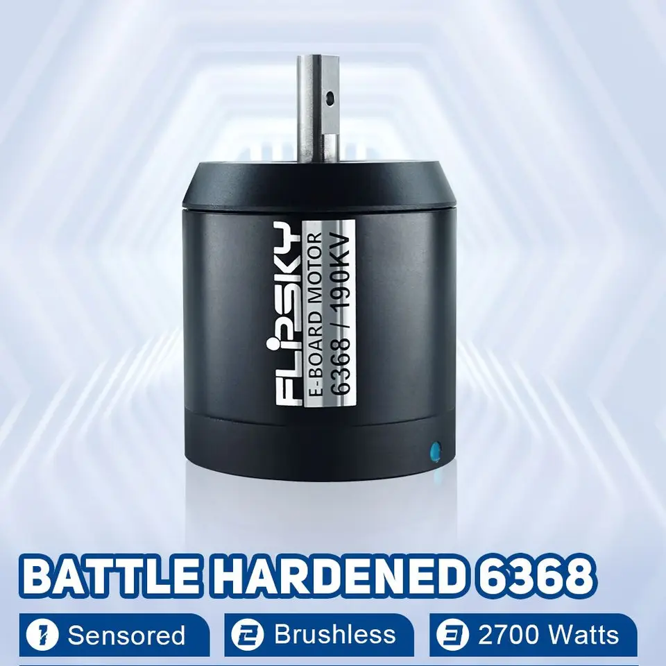 Flipsky Sensored Brushless DC Motor Battle hardened 6368 140KV