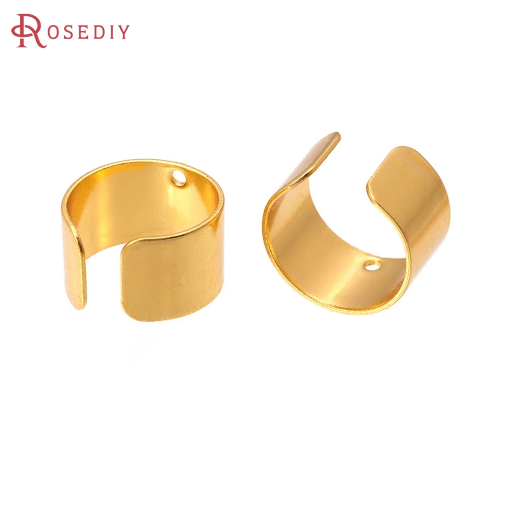 

50 шт., диаметр 10 мм, высота 6 мм, отверстие 1 мм, серебряный цвет, латунная петля для сережек с отверстием для подвешивания, аксессуары для ювелирных изделий своими руками