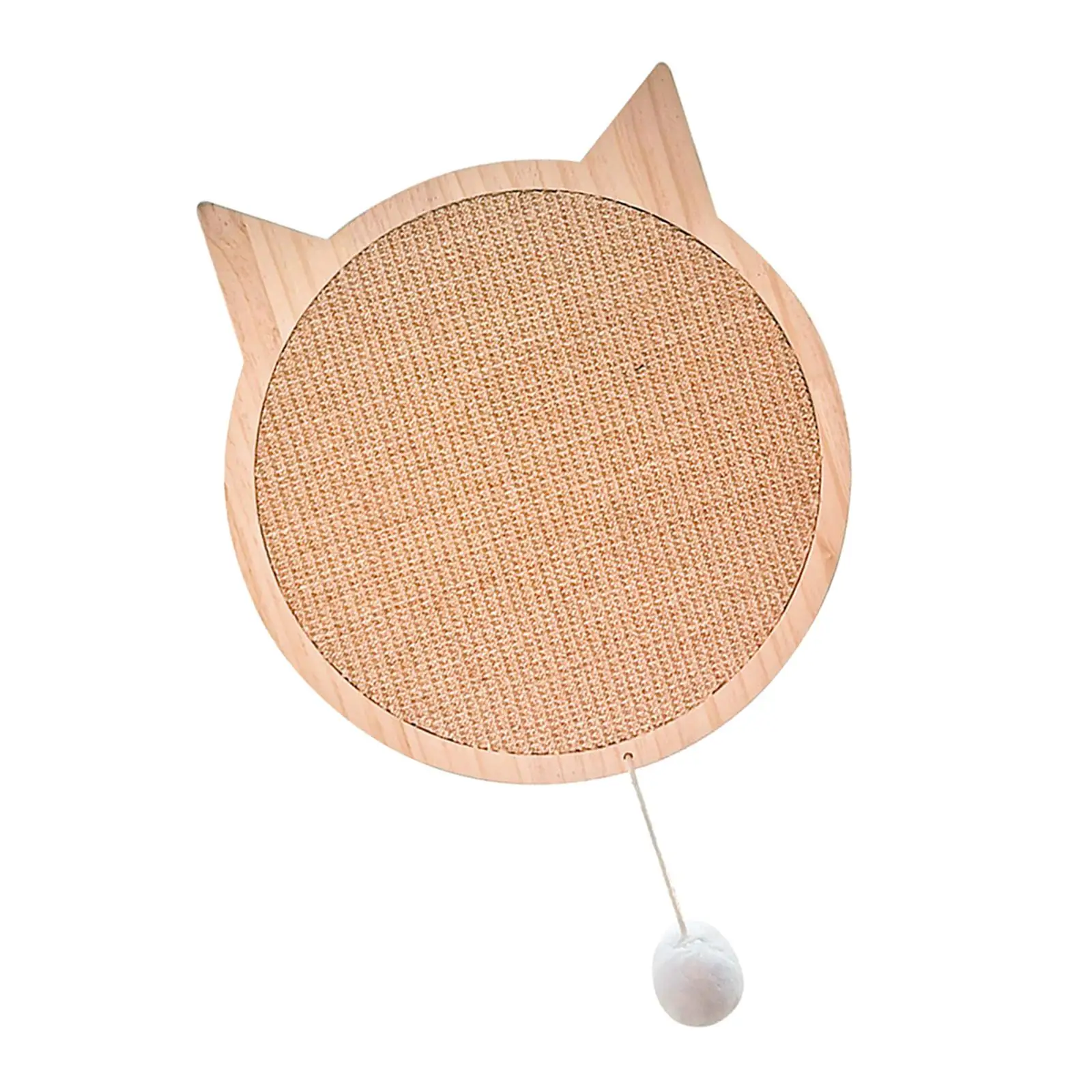Scratcher Scratching Board Natural Sisal Mat Claw Cardboard Furniture Scratch for Kitten Indoor Playing