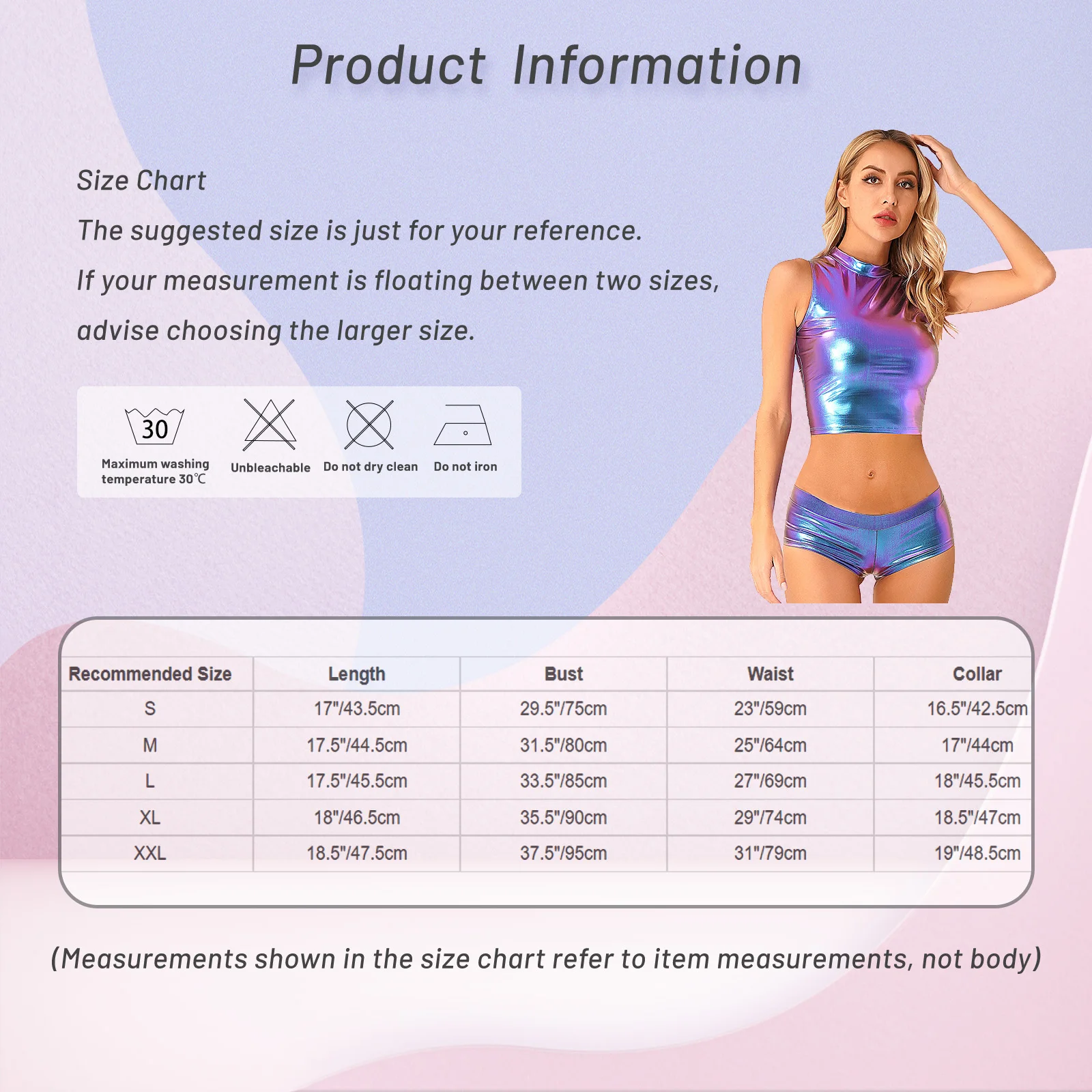 Womens Pole Dance Costume Metallic Mock Neck Crop Top with Low Waist Hot Shorts Rave Outfit Music Festival Party Clubwear