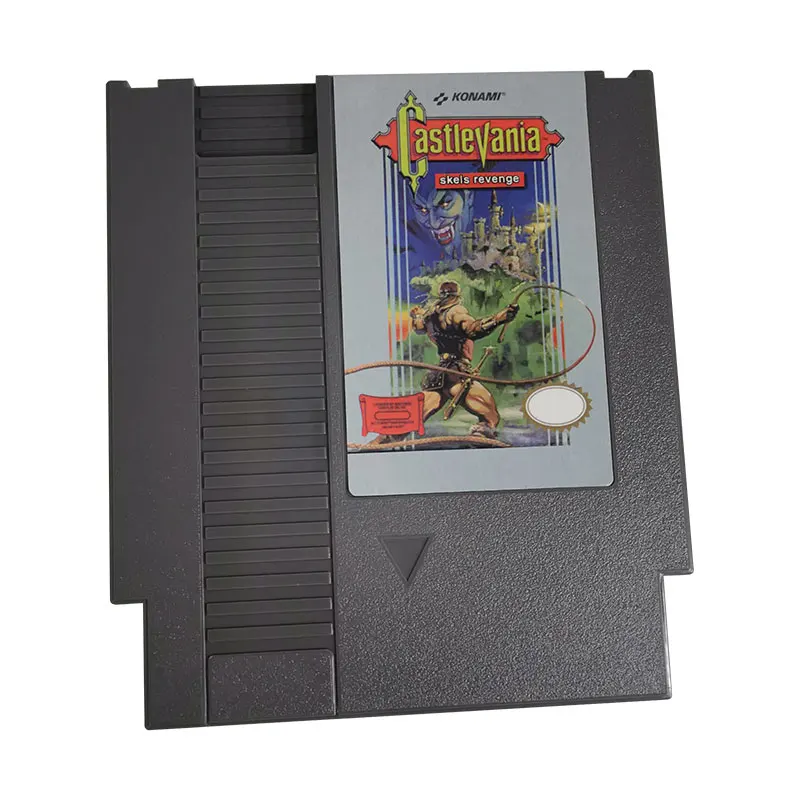 

Castlevania Skels Revenge NES Game Cartridge For Console Single Card 72 Pin 8 Bit NTSC and Pal Retro Classic Game Console