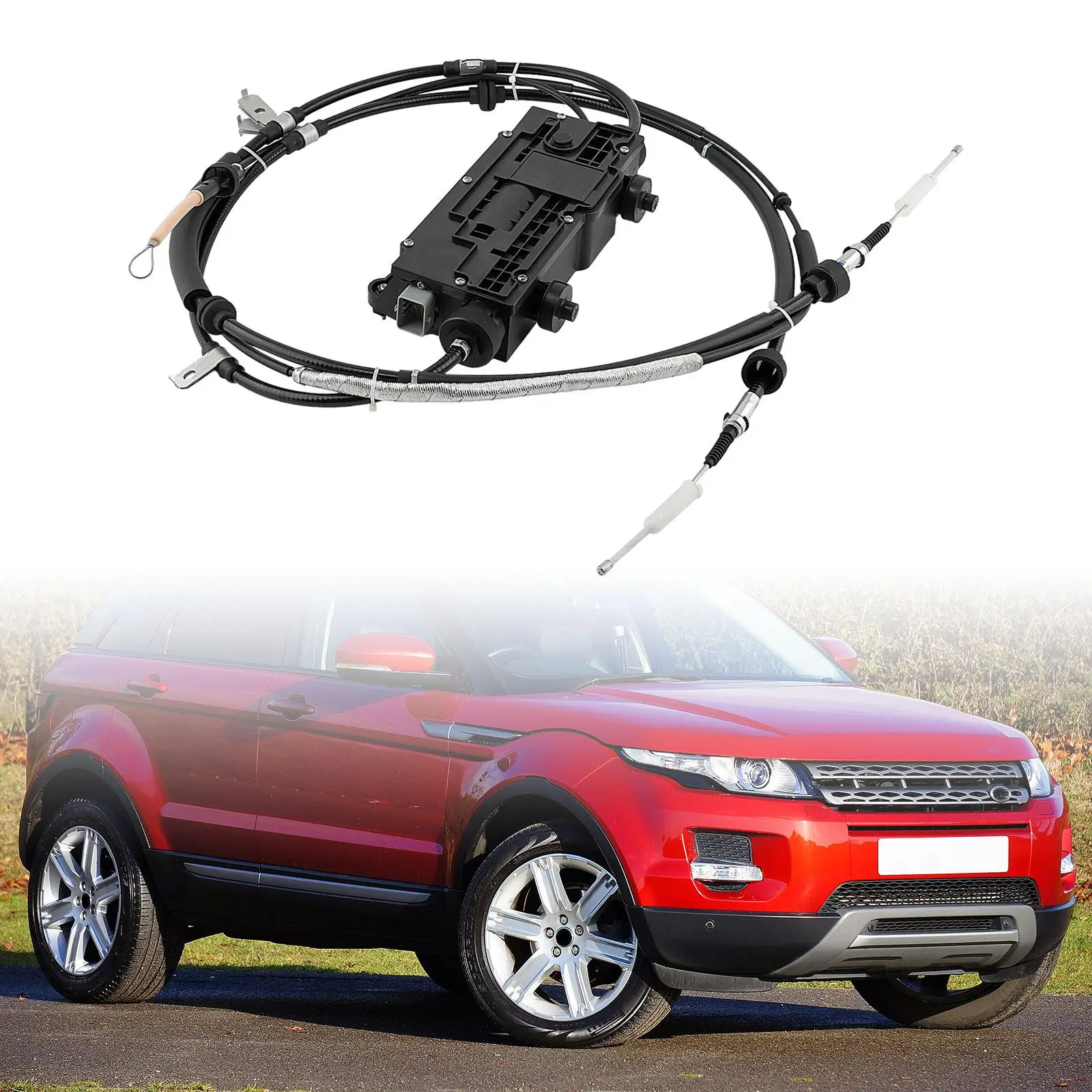 Parking Handbrake Module Actuator Control Unit LR019223 Black Durable Brake Actuator Cable for Land Rover Range Rover Sport