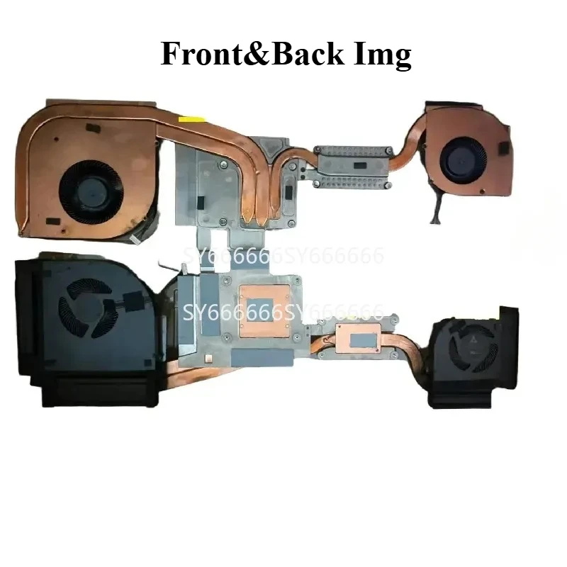 100% New Original Heatsink & Cooling Fan Assembly For Lenovo ThinkPad P72 P73 01HY796 + Free tools.