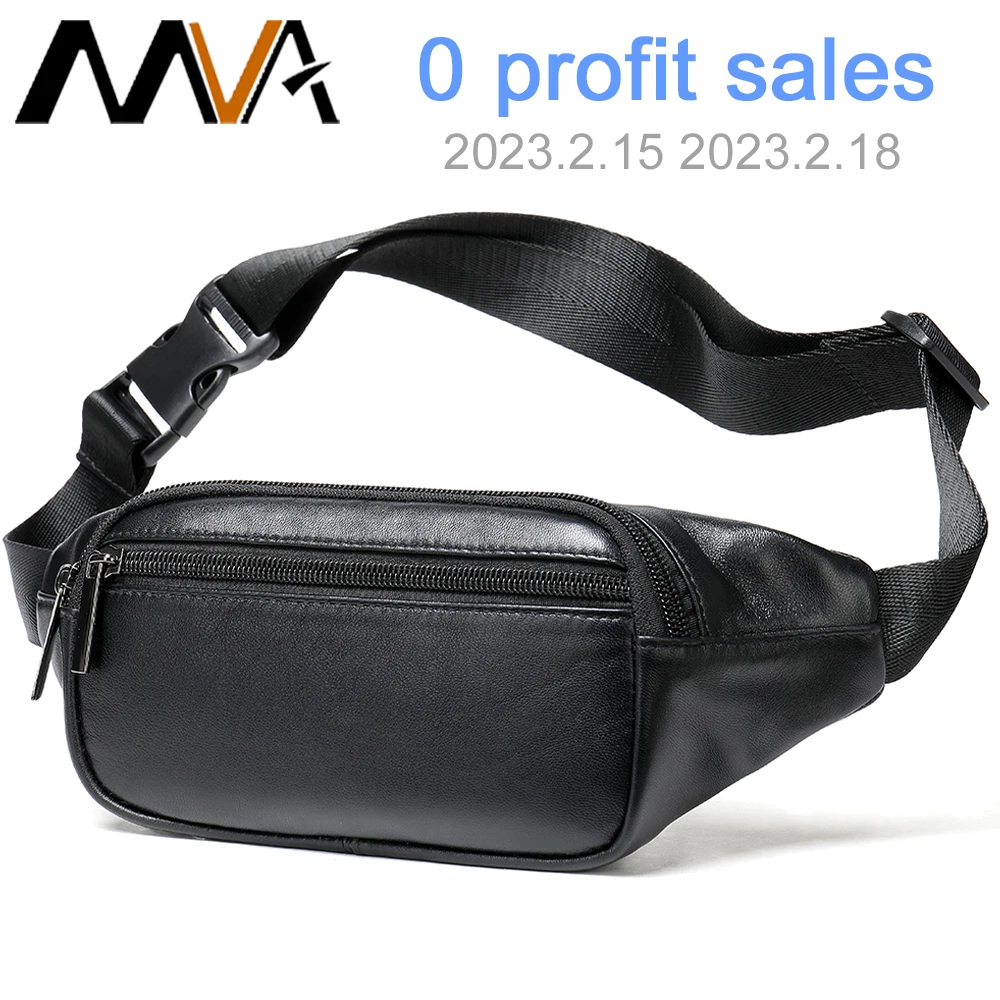 MVA Women\'s Waist Bag Ladies Crossbody Sport Fanny Pack Woman Female Designer Luxury Shoulder Bag Women\'s Belt Belly Hip Bags