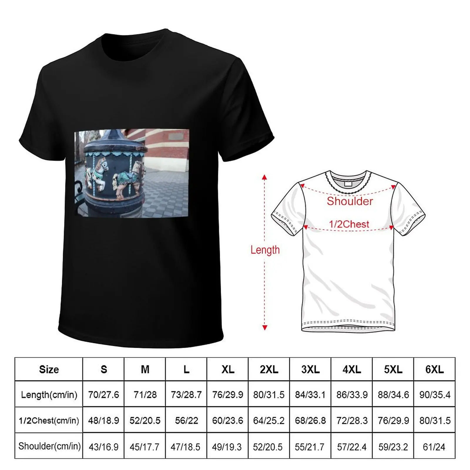 Pillar at Central Park T-Shirt Work Comfort T-Shirt for Men
