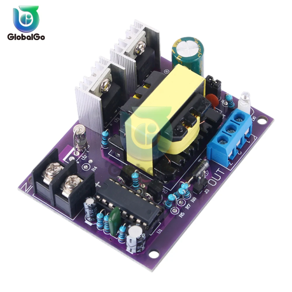 100W DC 24V to AC 110V 220V Power Inverter Step Up Booster Converter Power Supply Transformer for Car Home Outdoor