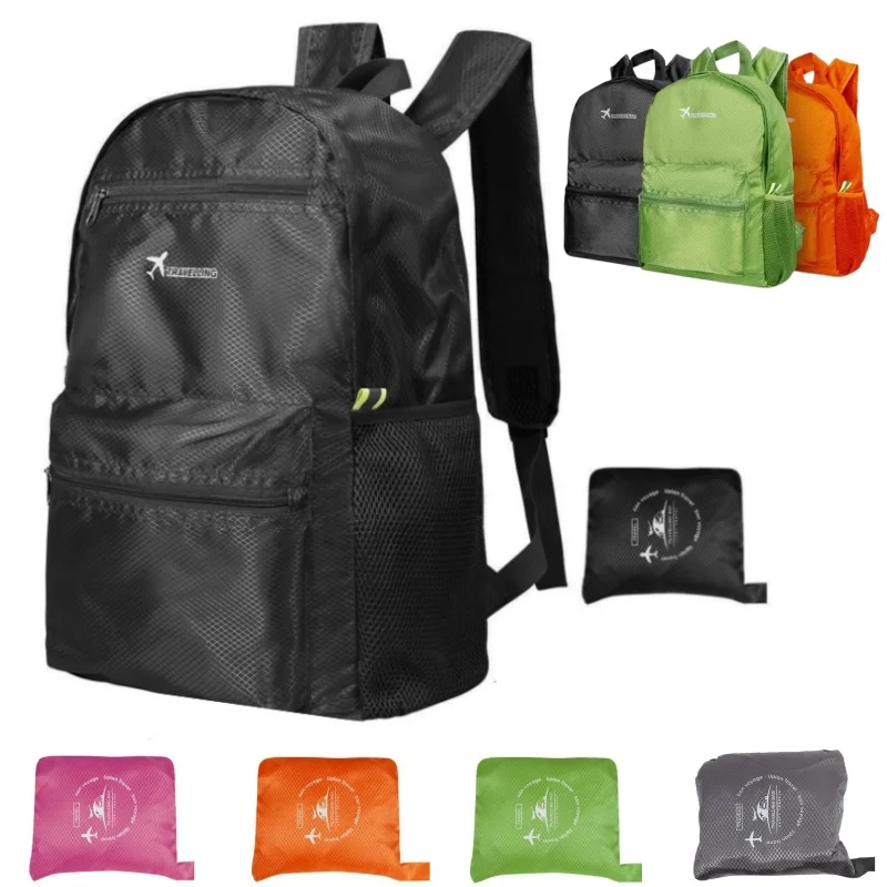 

New Lightweight Folding Backpack Men's Ultralight Portable Backpack Women's Travel Camping Hiking Outdoor Backpack