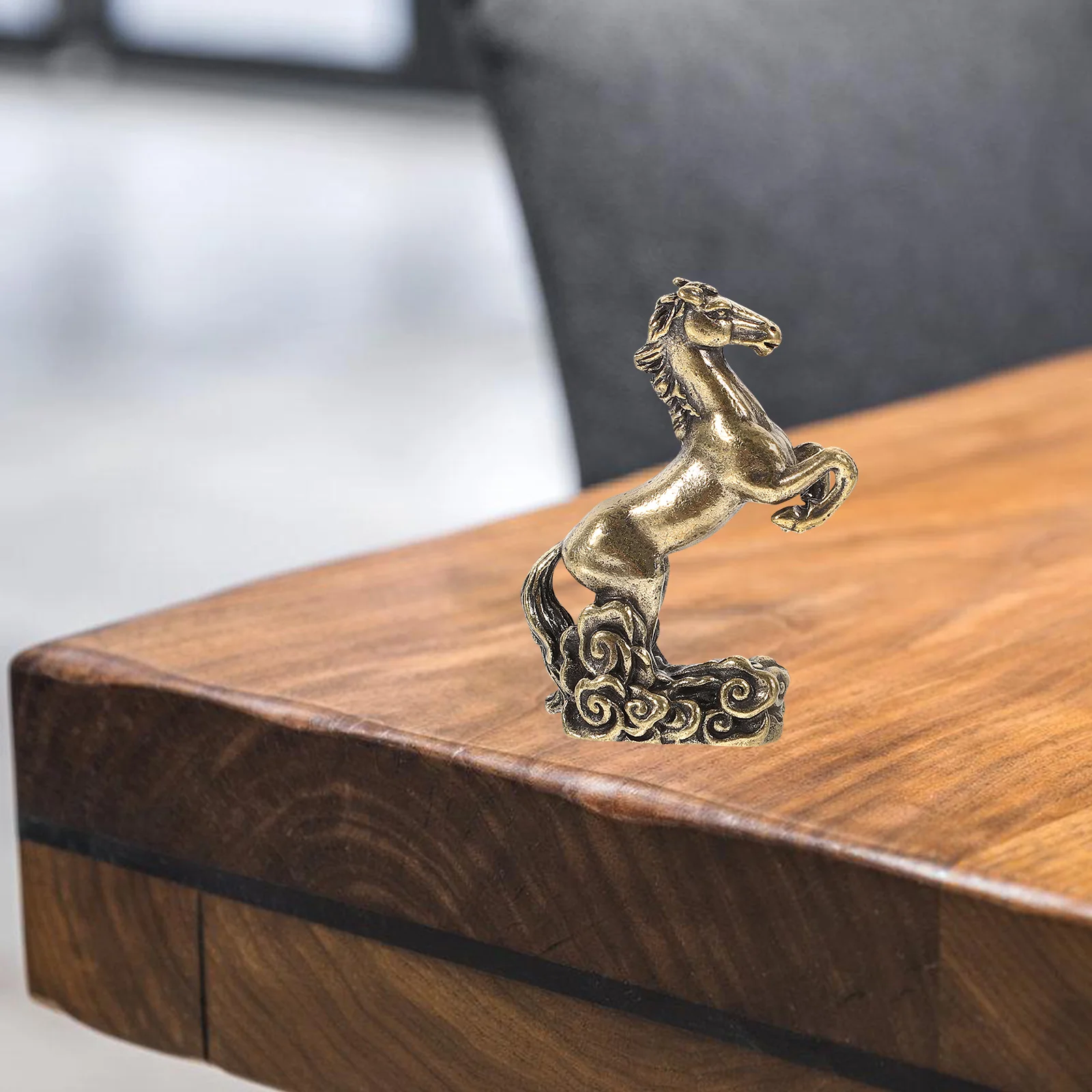 

Horse Ornaments Decoration Decorative Craft Chic Desktop Pendant Brass Adornment
