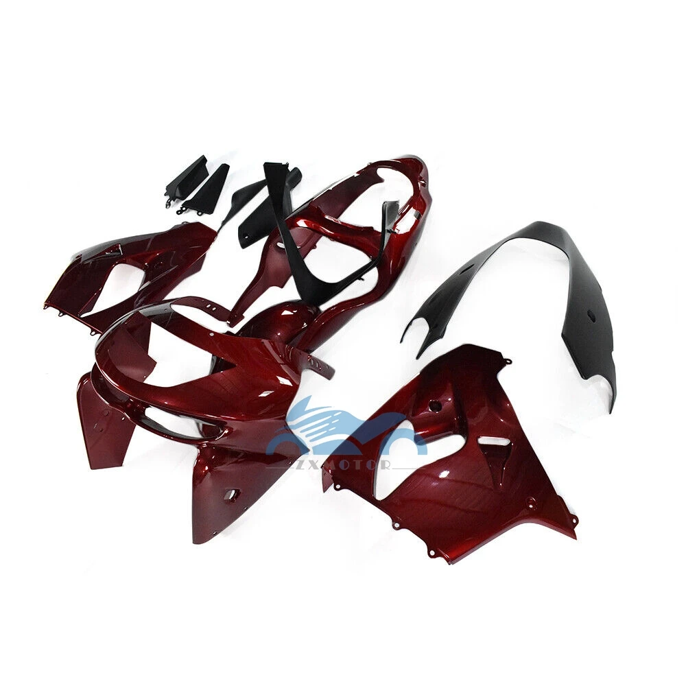 

Fit For Kawasaki Ninja ZX9R 1998 1999 Bodywork Fairing Kit zx9r 98 99 Dark Red Superior Motorcycle Injection fairings