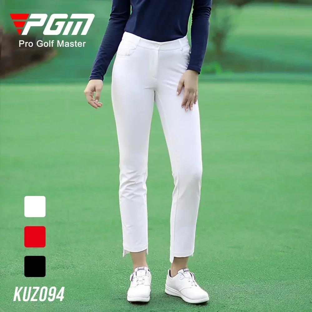 PGM golf women's pa nts spring and summer sports pants are comfortable slim and thin