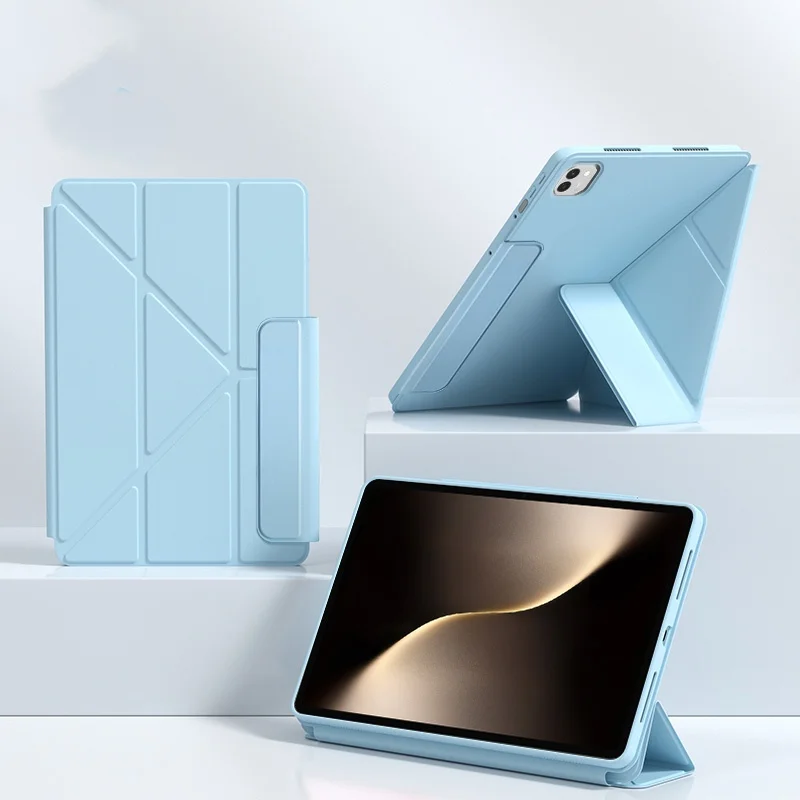 حافظة لهاتف هواوي هونور MagicPad3 13.3 2025 CGA-W00 متعددة قابلة للطي حافظة من البولي يوريثان الحراري لهاتف Honor MagicPad 3 13.3 بوصة غطاء لوحي